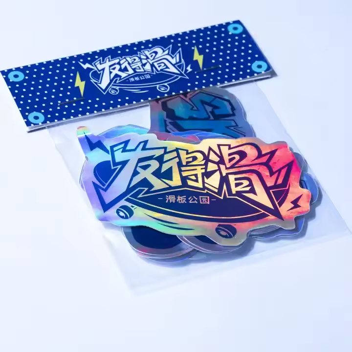 Custom Printing Die Cut Vinyl Stickers Adhesive Waterproof PVC Label Company Logo Design Cartoon Stickers