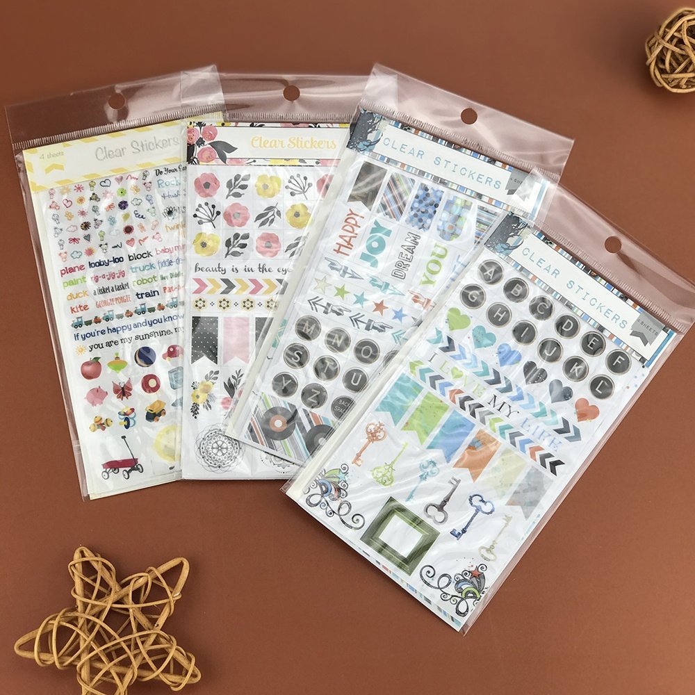 Custom Sticker Vinyl Die Cut Stickers Printing decorative Waterproof Company Cartoon PVC sticker