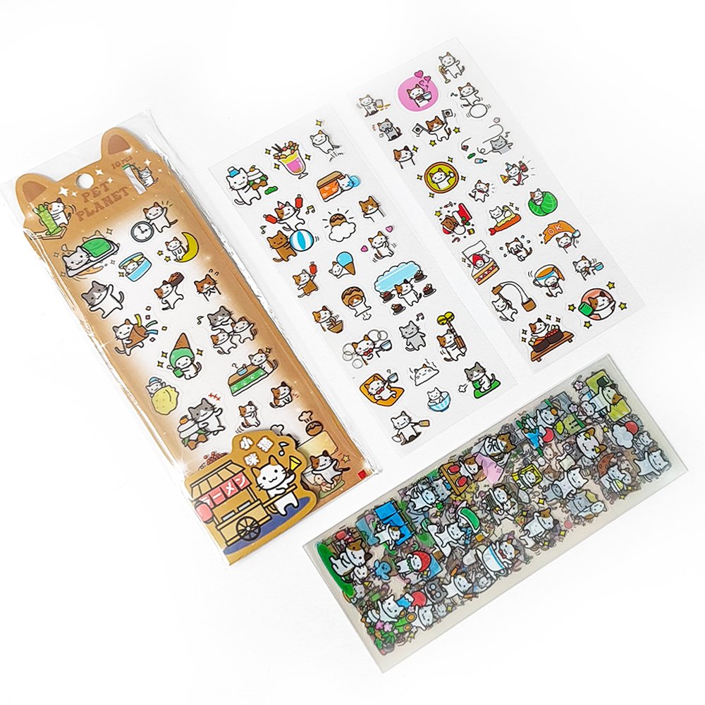 Custom Stickers Print Cute Cartoon Princess Anime Decorative Sticker PVC Waterproof Stickers For Kids