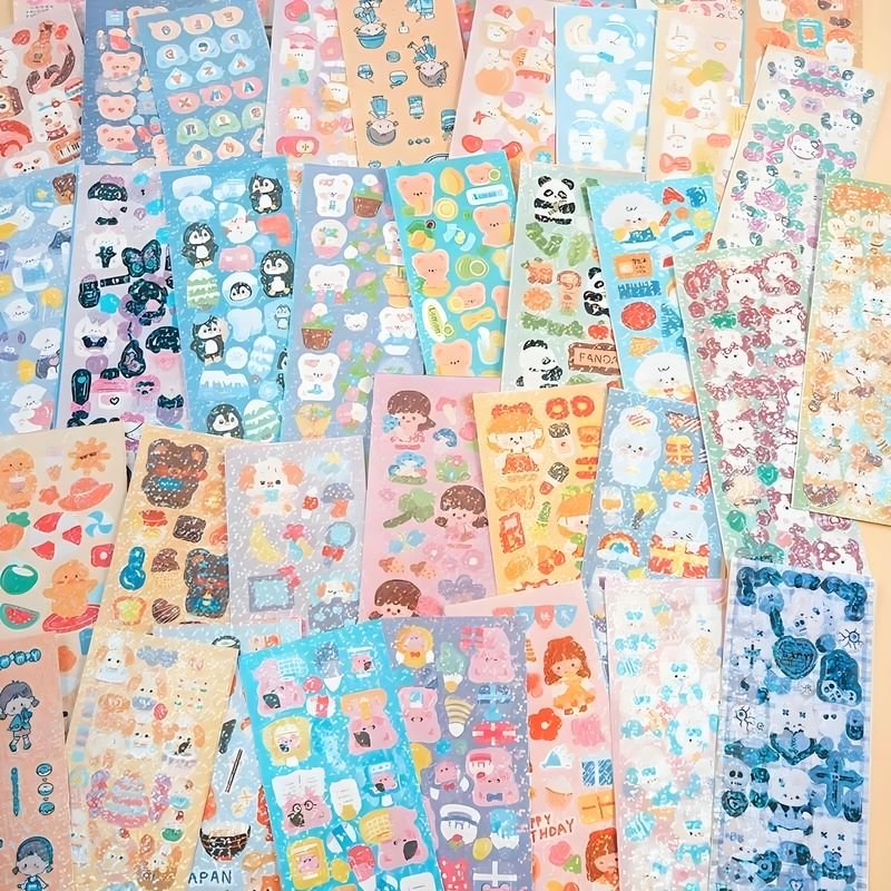 CS Custom Cartoon Animal Travel Creative Sticker Waterproof Decal Diy Phone Case Water Cup Diary Decorative Stickers Wholesale