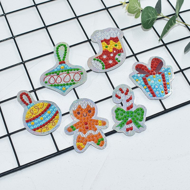 Cartoon Diamond Painting Stickers, Refrigerator Stickers, 5D DIY Creative Children's Leisure Stickers