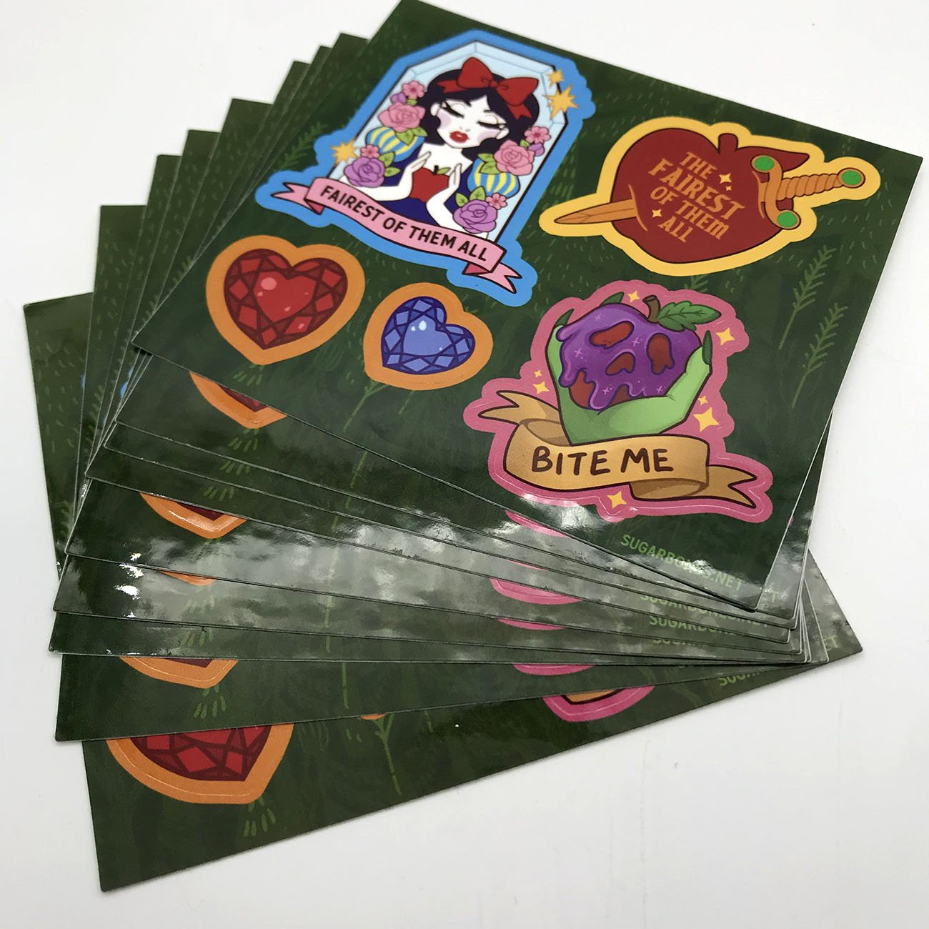 Art Half Manufacturer Custom A4 A5 A6 Adhesive Paper Waterproof Vinyl Thick Shape Cartoon Promotional Kiss-cut Stickers Sheet