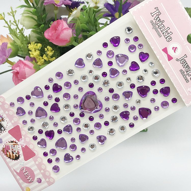 Self Adhesive Jewels Sticker Gemstones DIY Craft Makeup Bling Crystal Stickers
