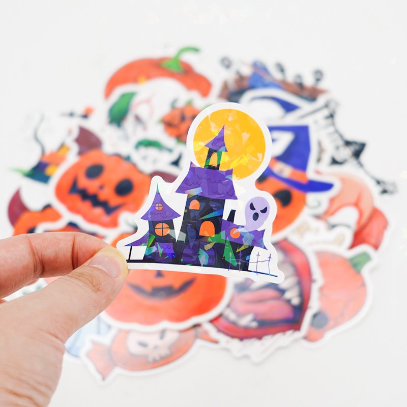 Custom logo label printing die cut Vinyl stickers custom waterproof cartoon stickers manufacturers
