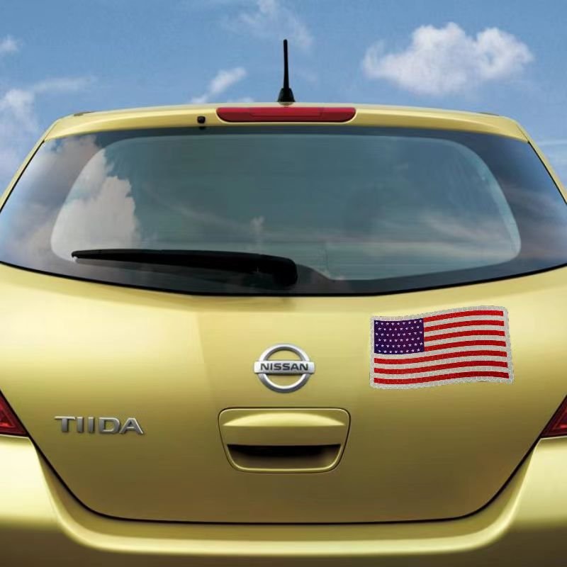 Custom Car magnets Magnetic car sticker sign American flag maps car magnet Signs