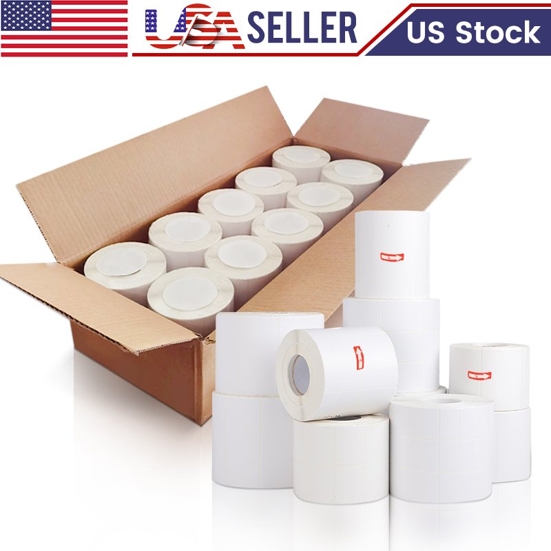 Vinyl Stickers sheets Printing Custom Die Cut packaging label Adhesive Waterproof 4 x 6 thermal label