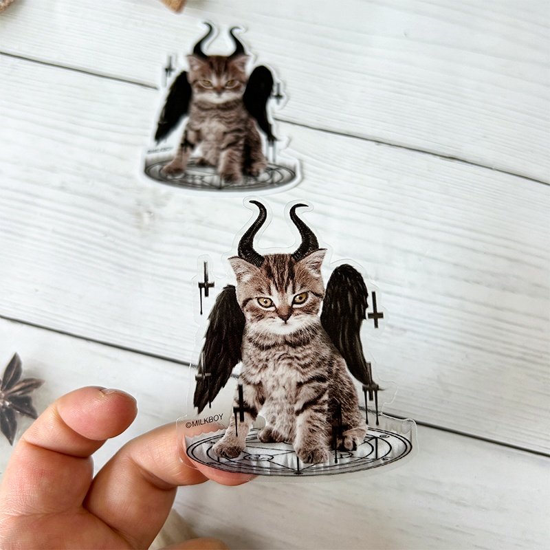 Wholesale Transparent Clear Label Sticker Sheet Die Cut Cartoon Waterproof Cute Transparent Vinyl Stickers for Kids
