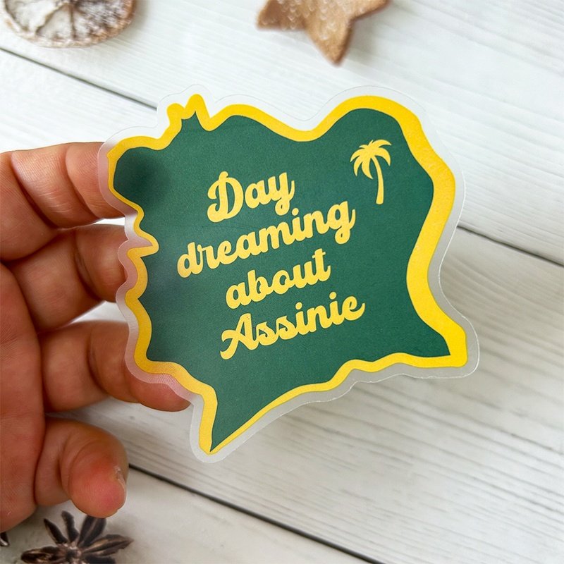 Wholesale Transparent Clear Label Sticker Sheet Die Cut Cartoon Waterproof Cute Transparent Vinyl Stickers for Kids