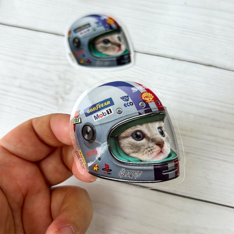 Wholesale Transparent Clear Label Sticker Sheet Die Cut Cartoon Waterproof Cute Transparent Vinyl Stickers for Kids