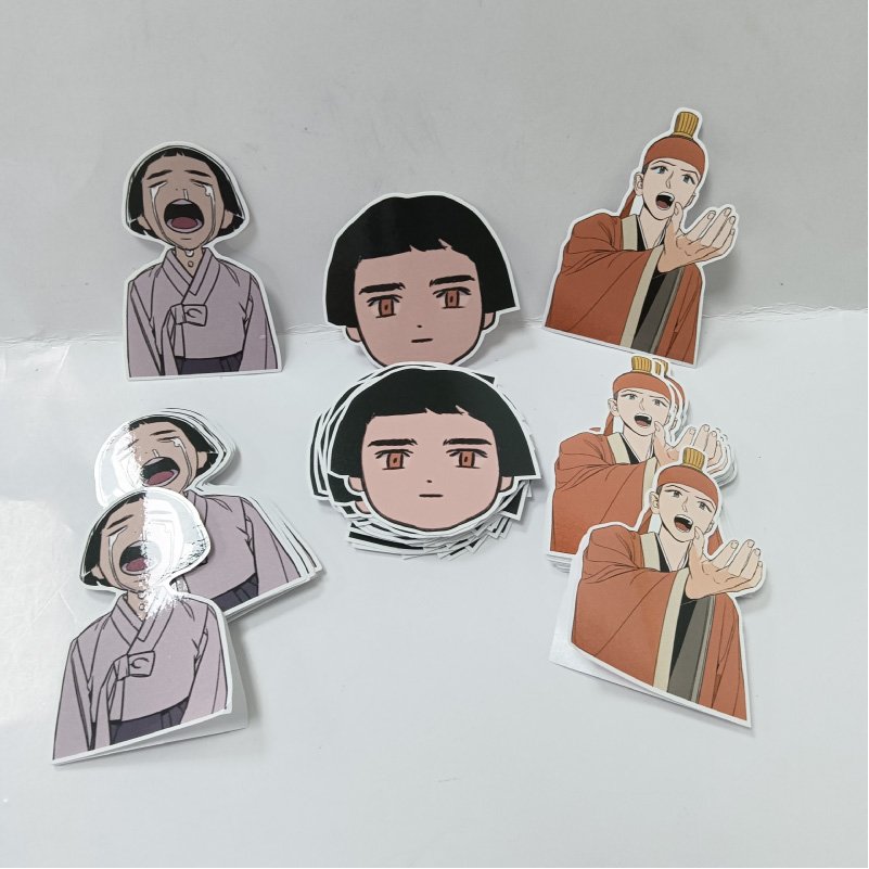 Custom high quality Printing Waterproof PVC Vinyl Custom Stickers Adhesive Label Logo Design UV Proof Die Cut Sticker