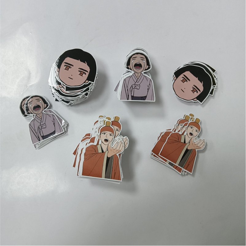 Custom high quality Printing Waterproof PVC Vinyl Custom Stickers Adhesive Label Logo Design UV Proof Die Cut Sticker