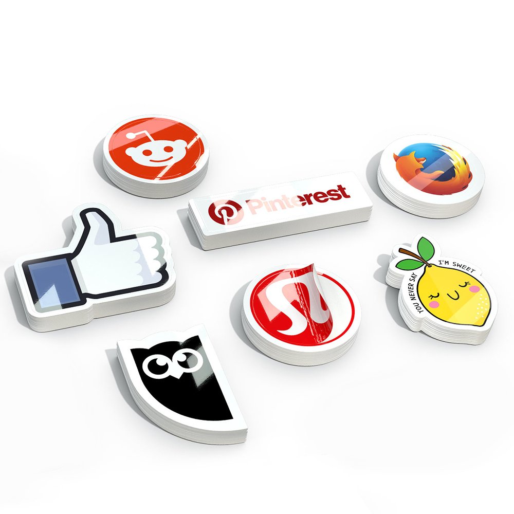 Cartoon Design Diecut Waterproof Custom Stickers For Laptop Suitcase Vinyl Print Die Cut Stickers