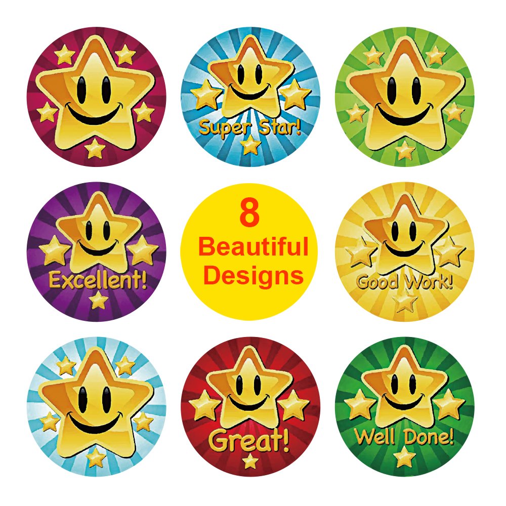 Factory direct sticker cute cheap price cartoon patterns encouraging labels stickers customization printing stickers