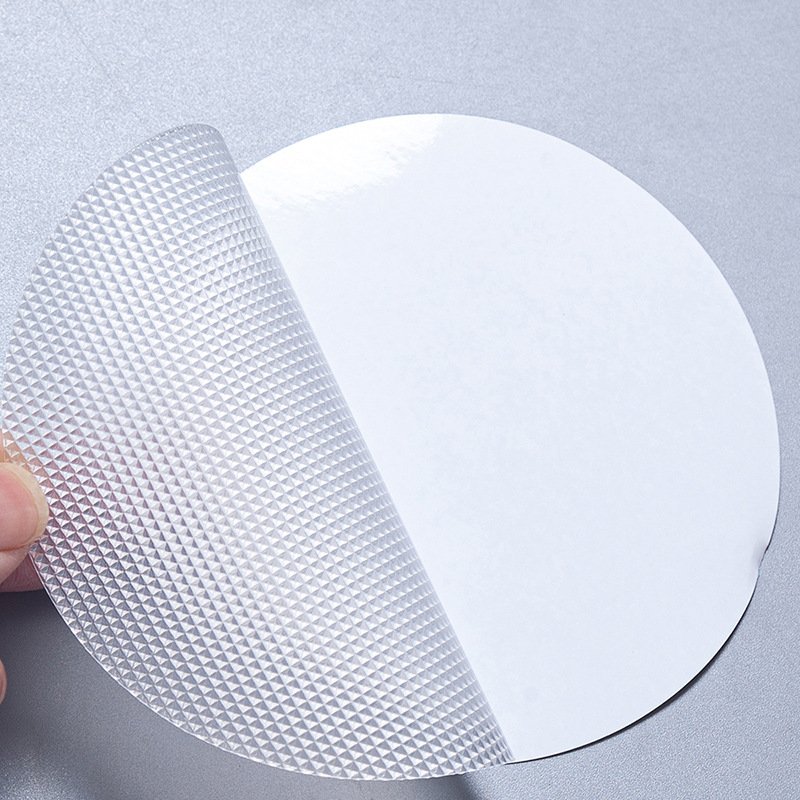 Color 10CM Bathtub Anti Slip Stickers Transparent PEVA Round Anti Slip Tape For Bathroom Home Stairs Floor