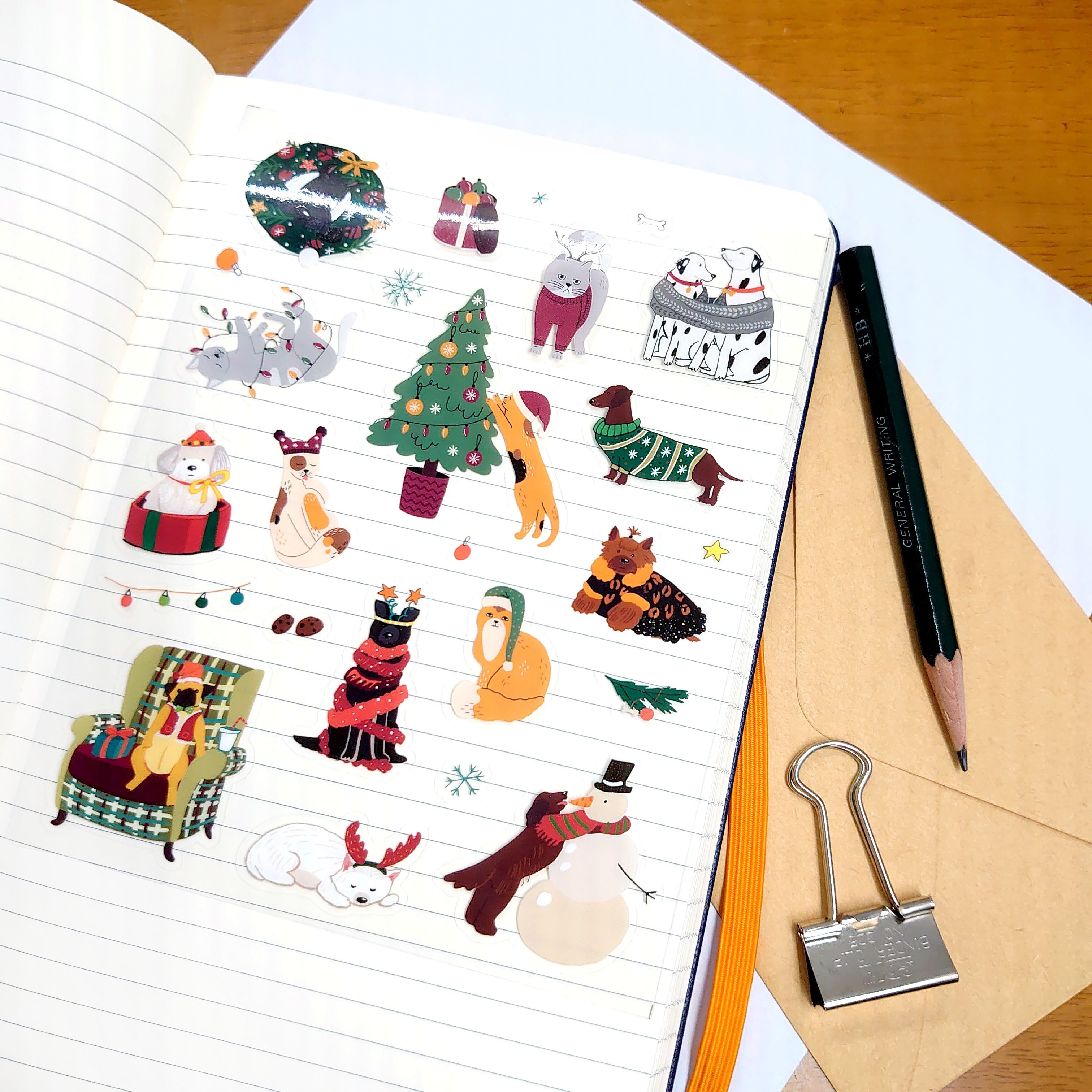 Kawaii PET sheet Cartoon sticker