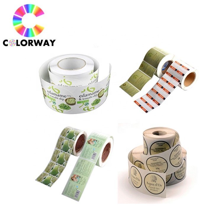Label Maker, Printing Custom Adhesive Hot Stamping Hologram Logo Anti-fake Waterproof Promotional Cartoon Sticker Label