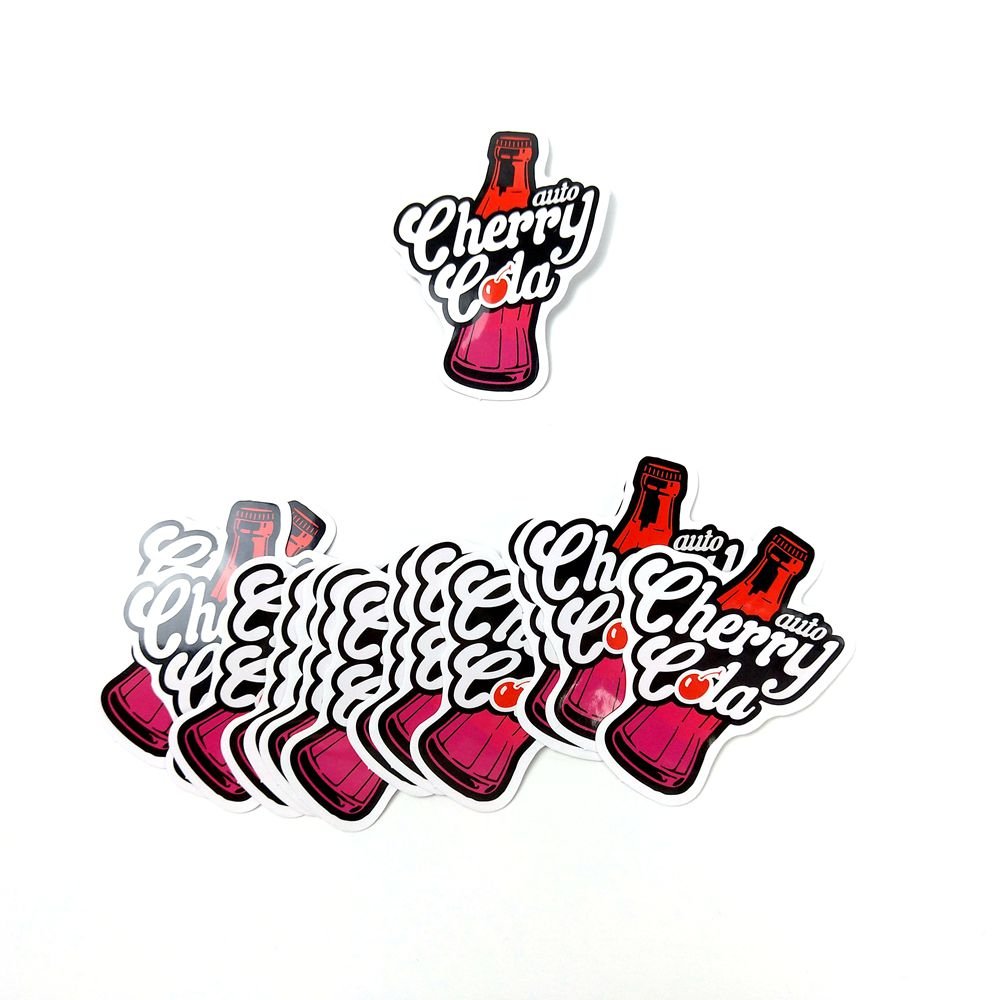 Custom Printing Die Cut Adhesive Waterproof PVC Label Vinyl Cartoon Stickers