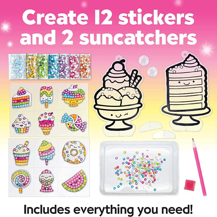 Drop Shipping Home Decoration DIY Animals Kids Round Diamond Painting Stickers Kits