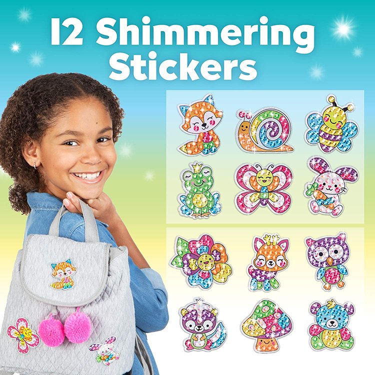 Drop Shipping Home Decoration DIY Animals Kids Round Diamond Painting Stickers Kits