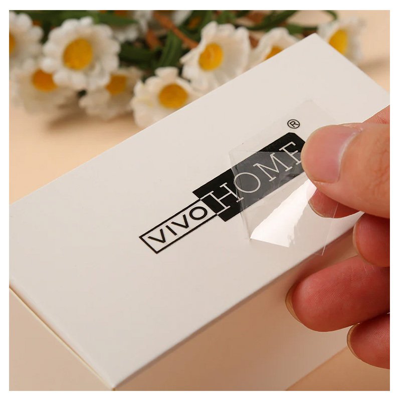 High Quality Strong Adhesive Waterproof Product Packing Vinyl Transfer Sticker Custom Logo dtf grade UV Transfer Label Stickers