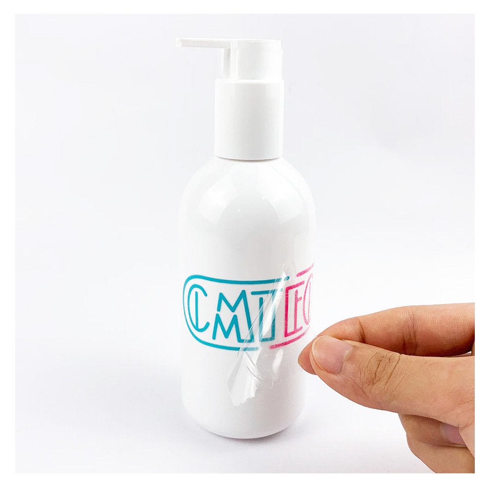 High Quality Strong Adhesive Waterproof Product Packing Vinyl Transfer Sticker Custom Logo dtf grade UV Transfer Label Stickers