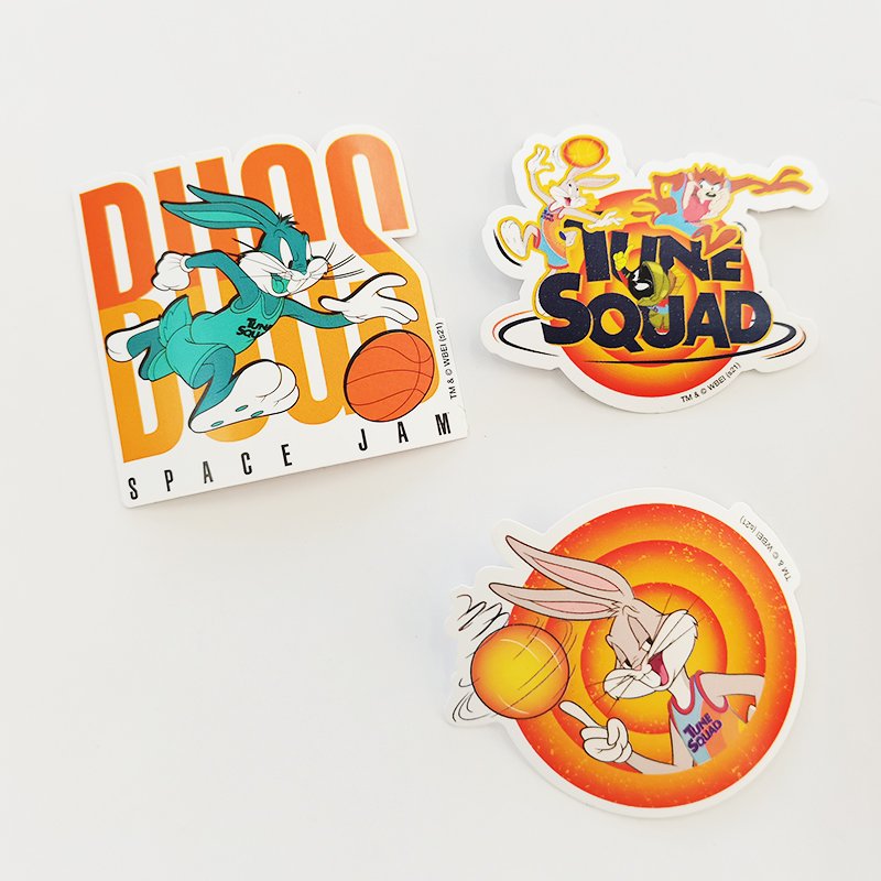Custom Printed Waterproof Cute Cartoon PVC Plastic PET Vinyl Sheet Sticker Matte Surface Finish Adhesive Paper Carton Label