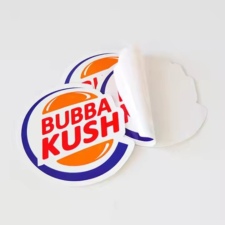 Durable Free Proofing Adhesive Label PVC Vinyl Sticker Printing Die Cut Waterproof Custom Logo Stickers