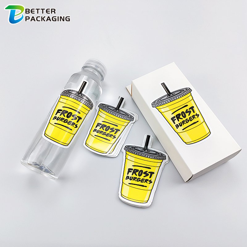 Custom Die Cut Stickers Waterproof Vinyl Personal Cartoon Brand Name Business Print individual Logo Sheet Stickers