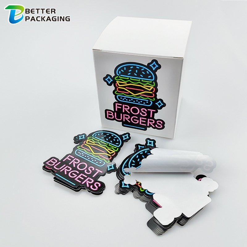 Custom Die Cut Stickers Waterproof Vinyl Personal Cartoon Brand Name Business Print individual Logo Sheet Stickers
