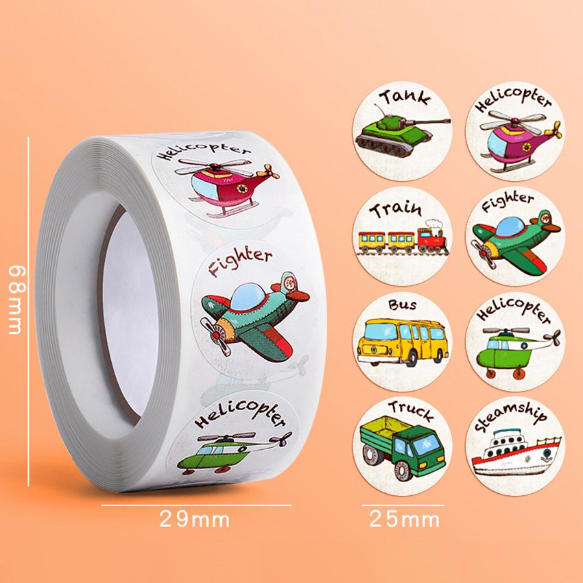Waterproof Sticker Logo Design Cartoon Sticker Can Be Customized With Text Logo Pattern