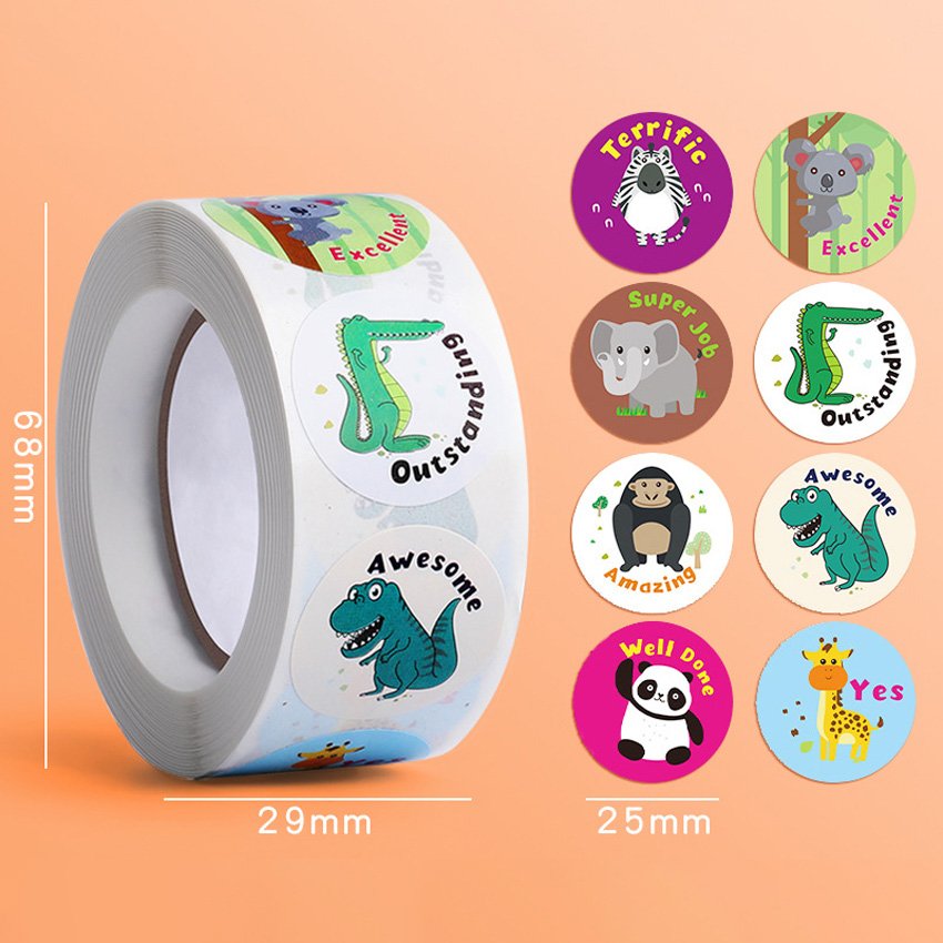 Waterproof Sticker Logo Design Cartoon Sticker Can Be Customized With Text Logo Pattern