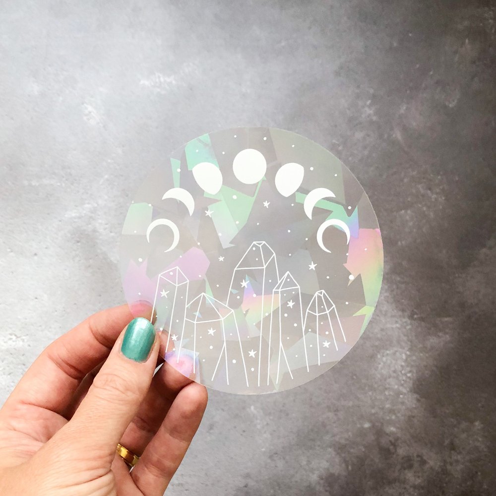 Suncatcher Sticker Custom Dragon Sun Catcher PVC Window Sticker Decal Colourful Illustrations Transparent Suncatcher Stickers