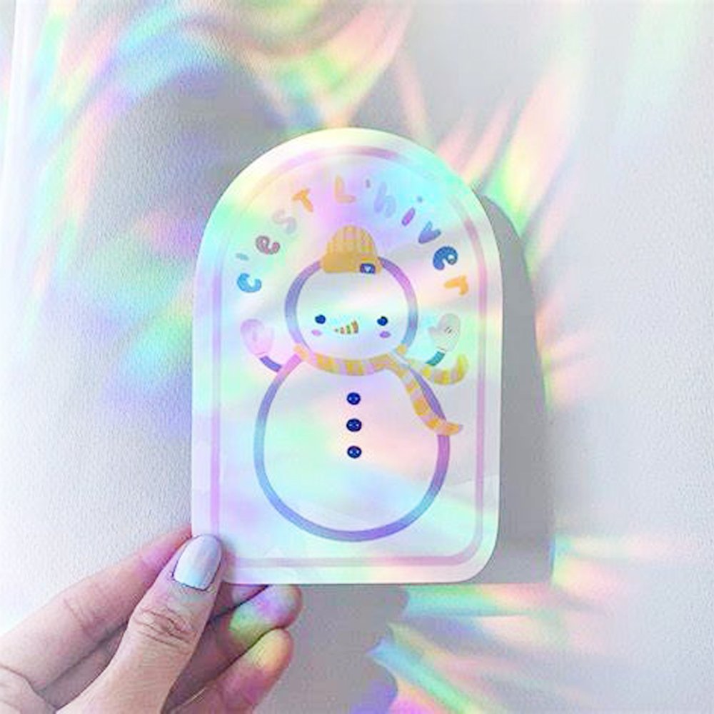 Suncatcher Sticker Custom Dragon Sun Catcher PVC Window Sticker Decal Colourful Illustrations Transparent Suncatcher Stickers
