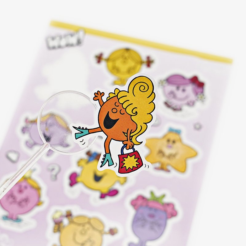 Custom Printing Lovely Journal Decoration Self Adhesive Vinyl Kiss Cut Sticker Sheet