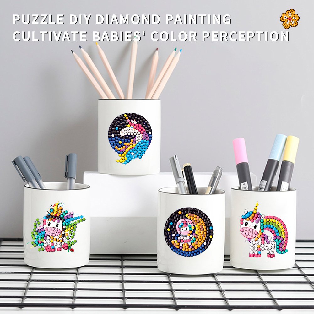 Wholesale children's diamond painting set 5D DIY diamond set by digital painting, handmade stickers, children's handicrafts