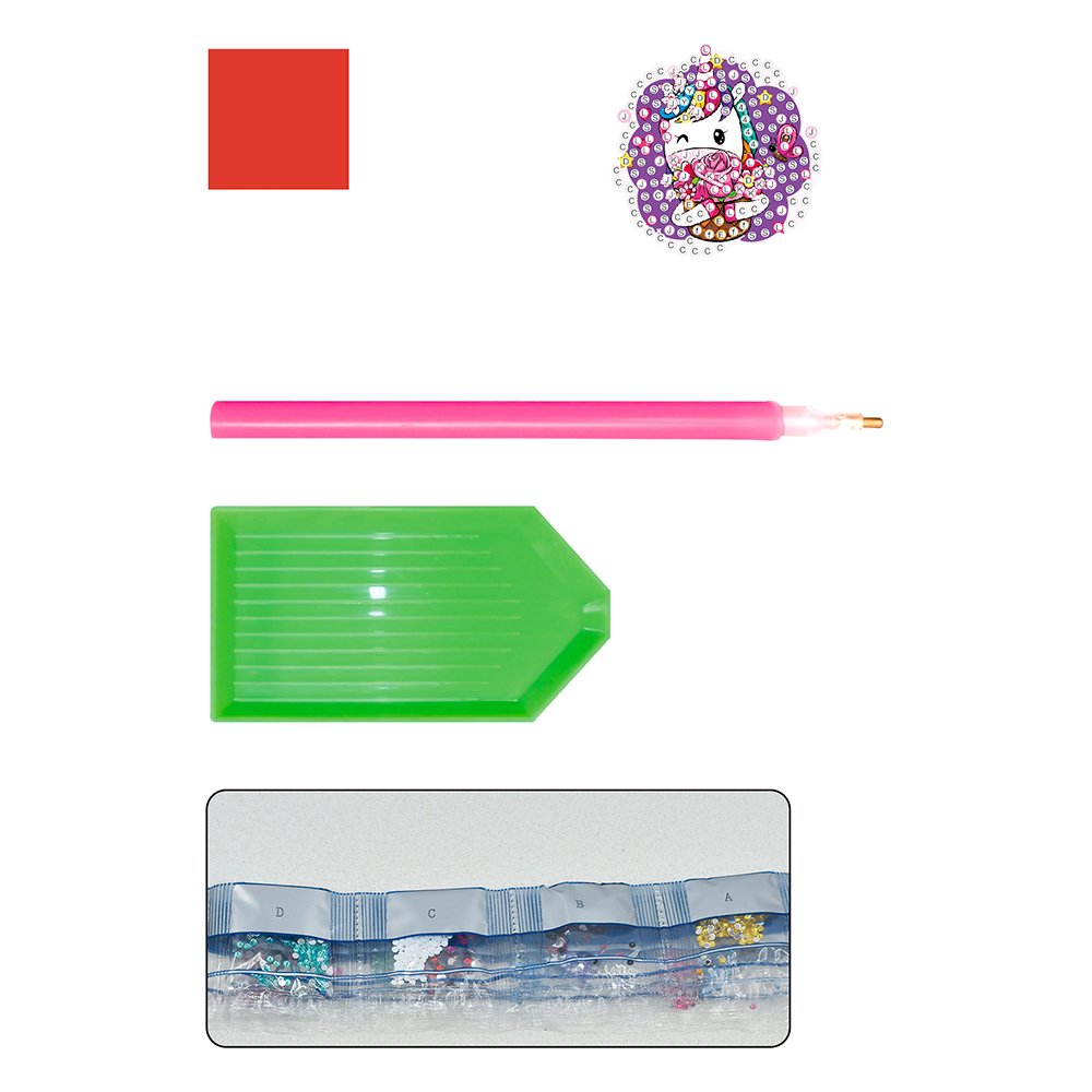 Wholesale children's diamond painting set 5D DIY diamond set by digital painting, handmade stickers, children's handicrafts