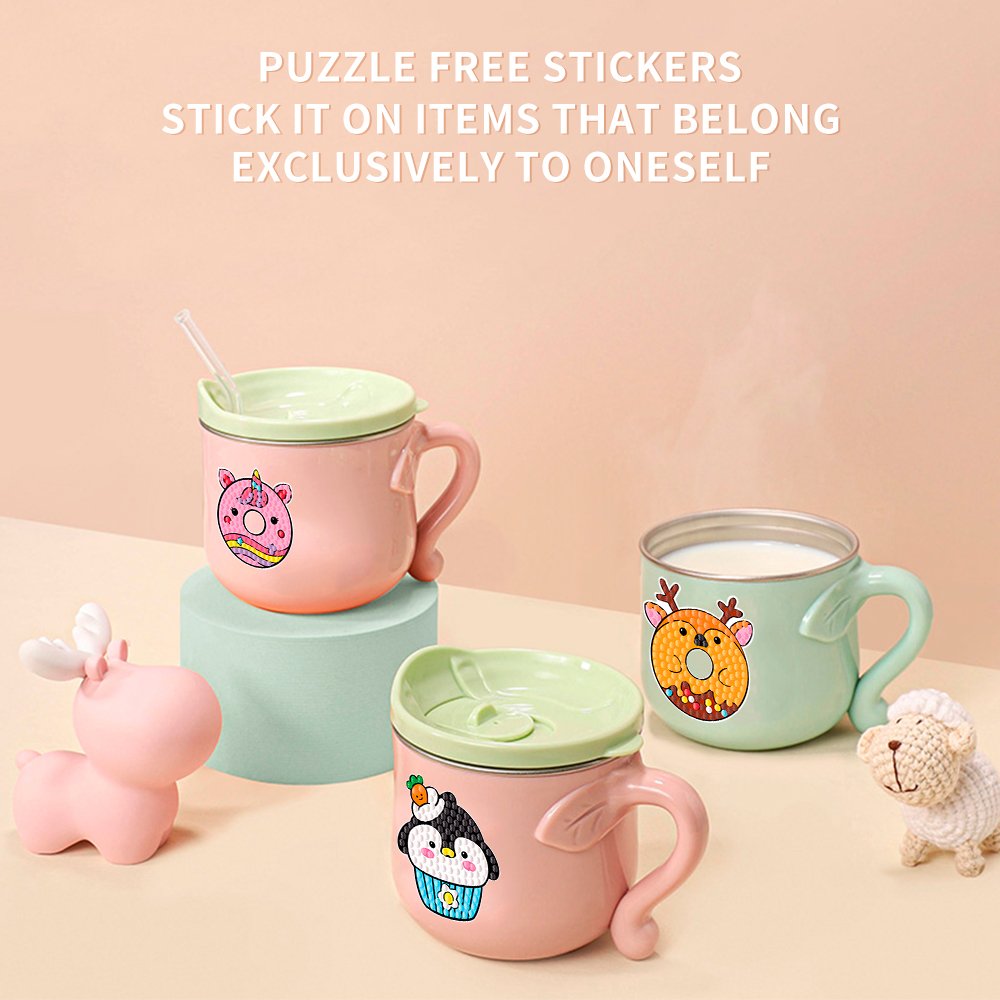 New hot selling children's diamond painting 5d free paste DIY diamond sticker dot diamond sticker