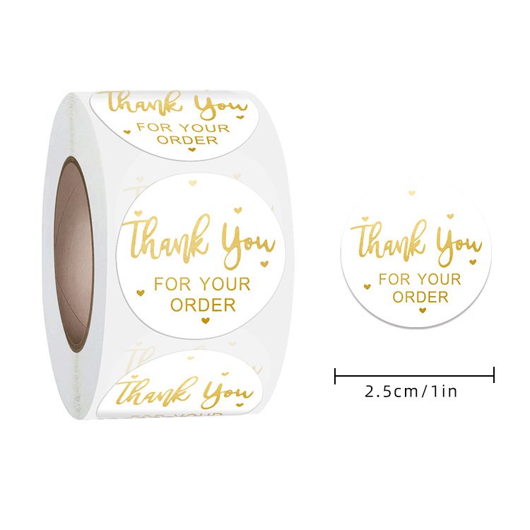 Custom Round Glitter Sticker Label Sticker Sheet Printing
