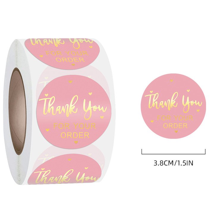 Custom Round Glitter Sticker Label Sticker Sheet Printing