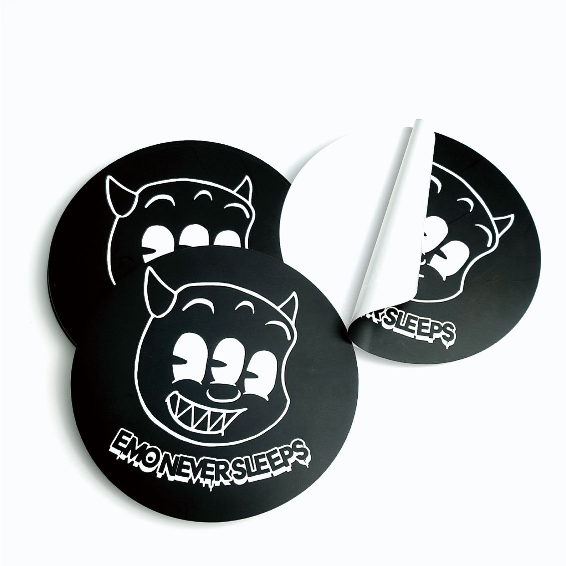 Custom sticker logo vinyl die cut sticker printing adhesive waterproof cartoon die cut sticker