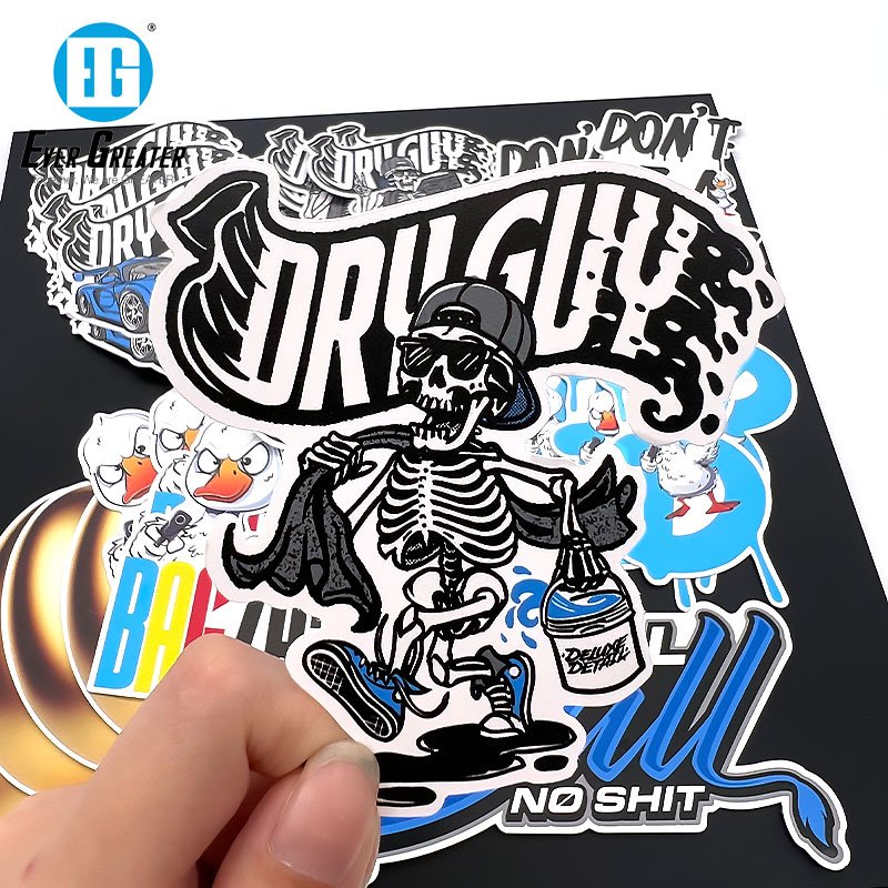 Pink Cartoon Sticker Ins Small Fresh Personality Waterproof Car Sticker Cute Graffiti Sticker Pegatinas para automviles