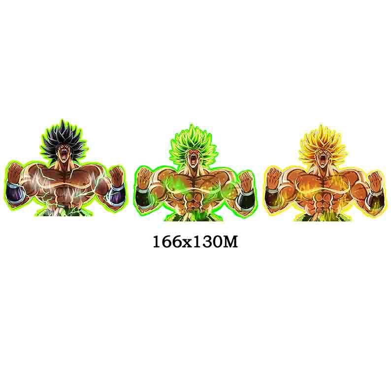 Wholesale Hot Anime Character Sticker Custom 3D Lenticular Stickers vinyl decals for Car Automotive Window Skateboard Kids