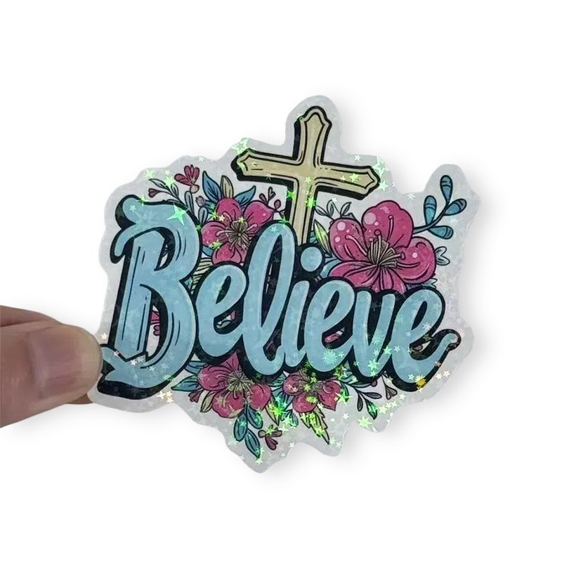 Custom Holographic Adhesive Sticker Personalized Logo Vinyl PVC Die Cut Stickers Packaging Labels Sticker