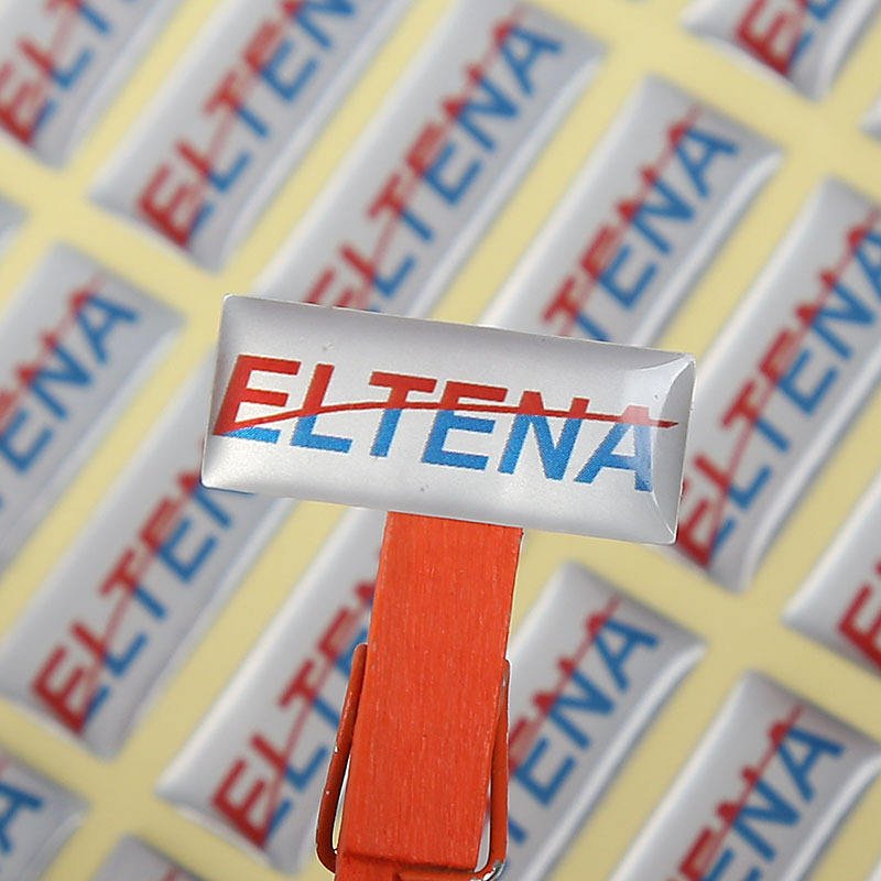 Custom Logo Waterproof Outdoor 3D Shiny Dome PVC Epoxy Gel Sticker