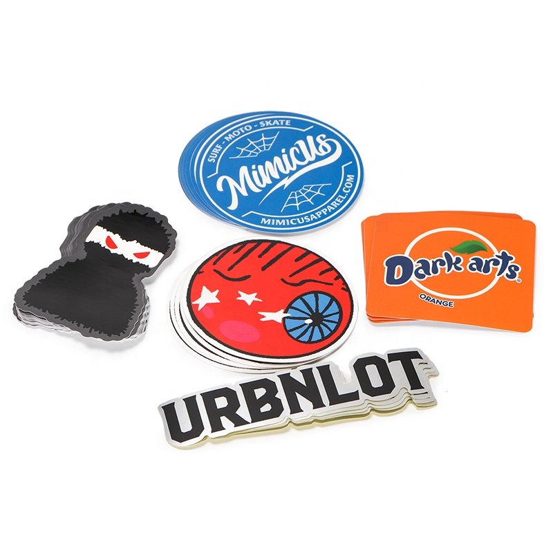 Custom printing self adhesive waterproof kiss cut sticker custom cute stickers sheet cartoon label stickers die cut