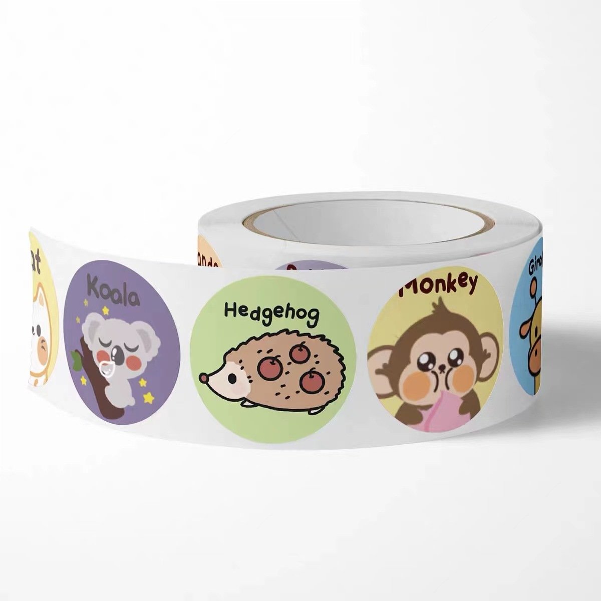 New design animal rewards encourage kids to sticker cartoon and hand-draw cute little stickers