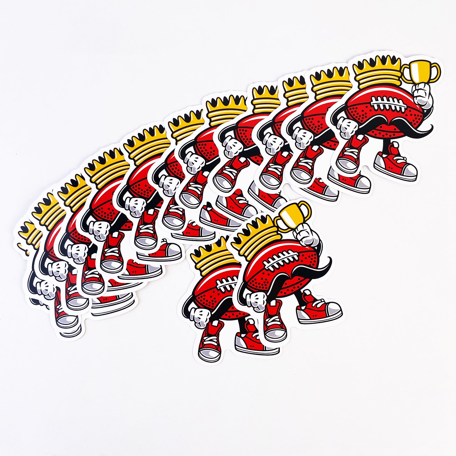 Custom Stickers Vinyl Die-cut UV Printed Holographic Clear Cartoon PVC Logo Label Adhesive Waterproof Customs Stickers Sheet