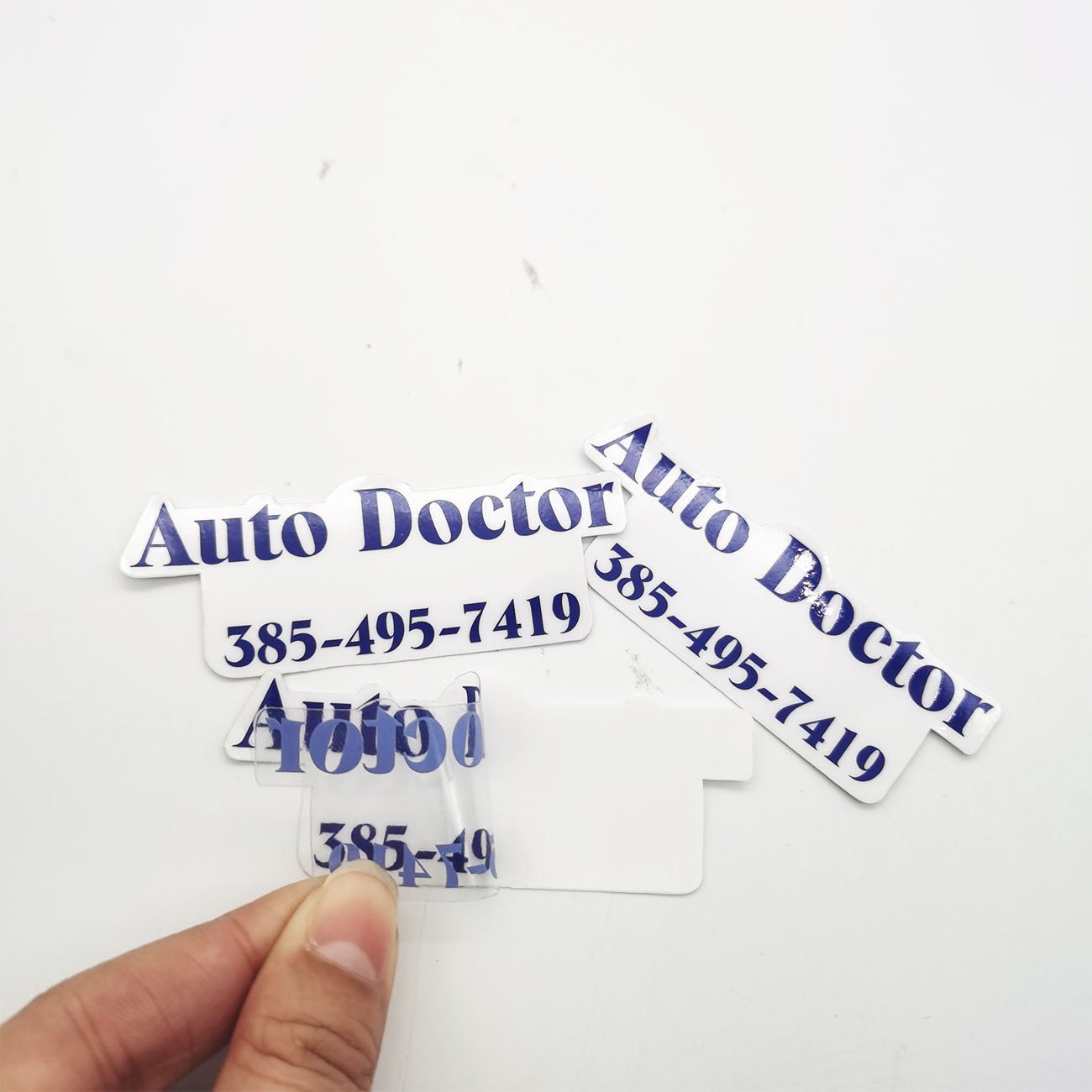 Art Half Custom Die Cut Company Logo Vinyl PVC Custom UV Resistant Waterproof Stickers