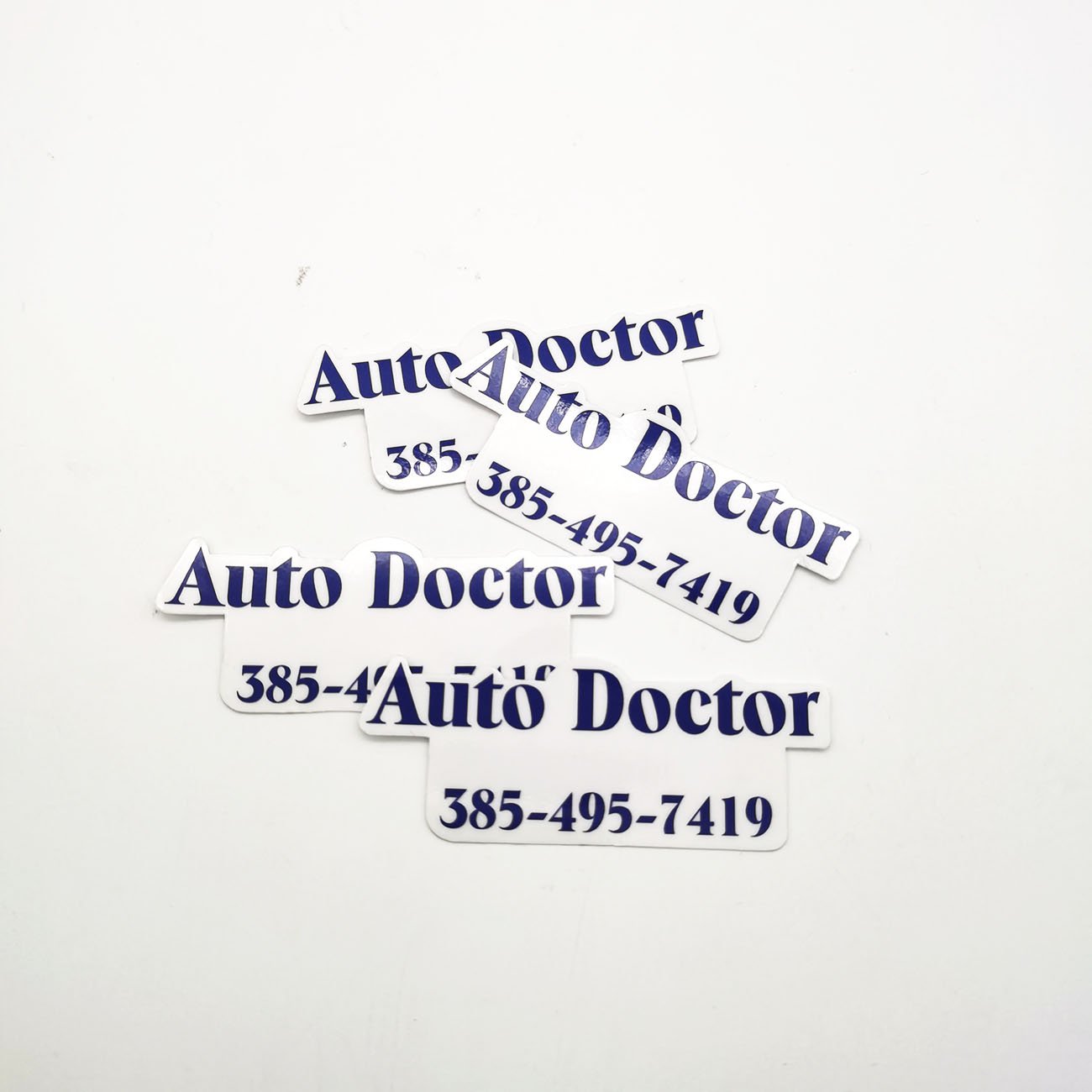 Art Half Custom Die Cut Company Logo Vinyl PVC Custom UV Resistant Waterproof Stickers
