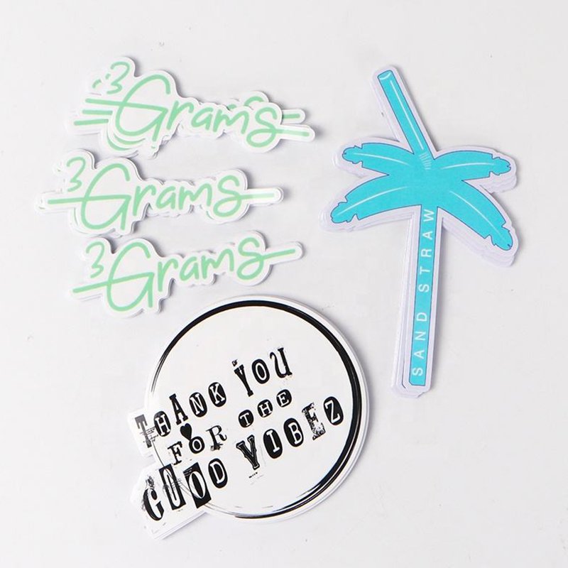 Professional Design Custom Waterproof Cartoon Labels Stickers UV Resist Printing Holographic Vinyl Logo Die Cut Sticker Sheet